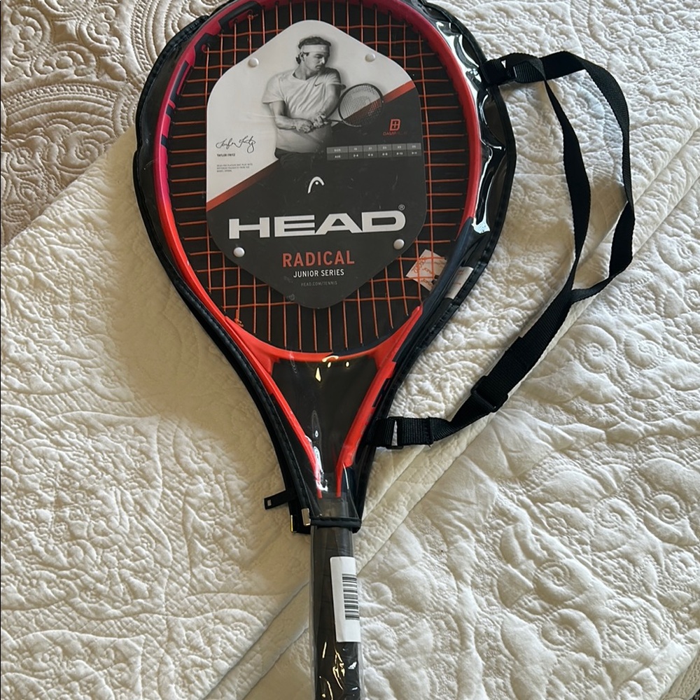 HEAD Radical Junior Tennis Racket - Black and Red